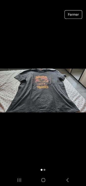 T-shirt Black Panther