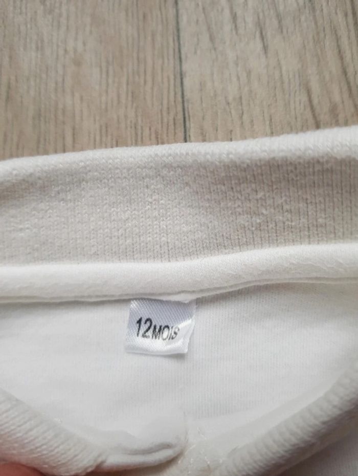 Polo blanc 12 mois Garçon - photo numéro 5