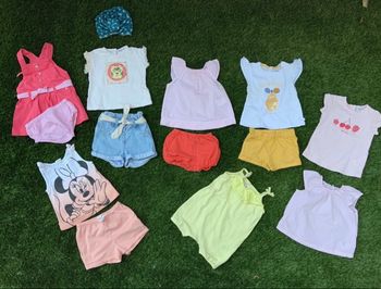 Ensemble vêtements bébé fille 12 mois