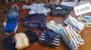 Lot vêtements 3 mois Garçon