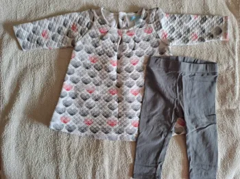Ensemble Obaibi tunique + legging 9 mois