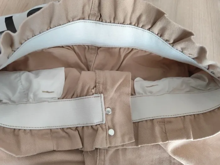 Short taille haute beige Shein taille L neuf - photo numéro 2