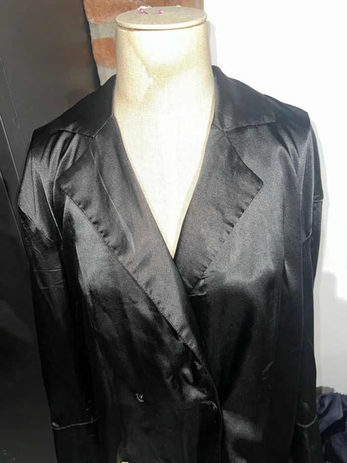 Veste blazer matière tout doux - photo numéro 5