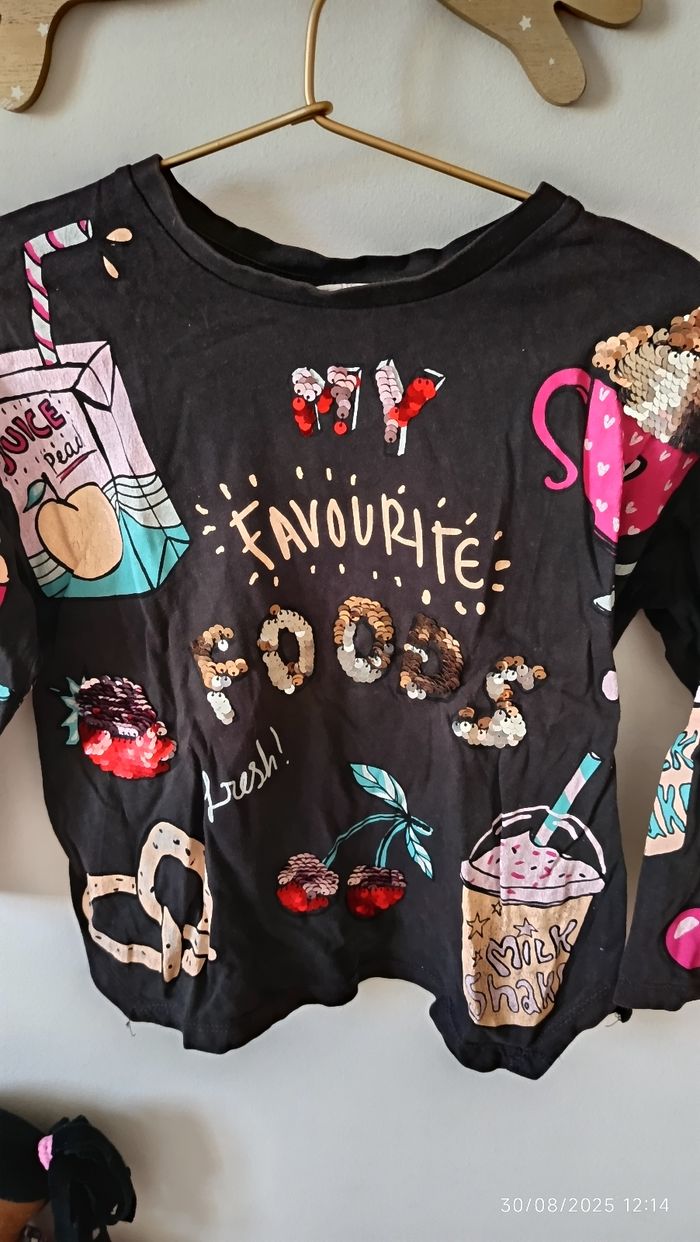 Tee-shirt manche longues fille - photo numéro 2