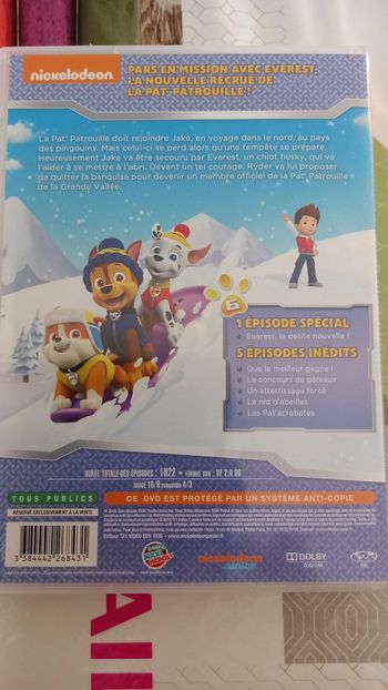 DVD Pat Patrouille :une nouvelle amie