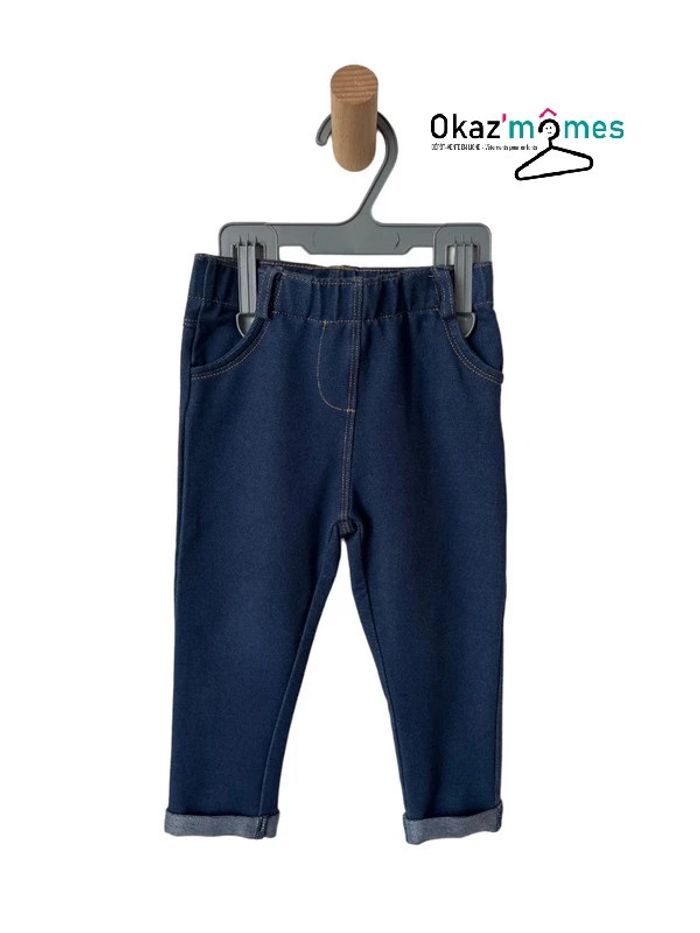 Jegging / legging bleu denim - Kiabi 18 mois