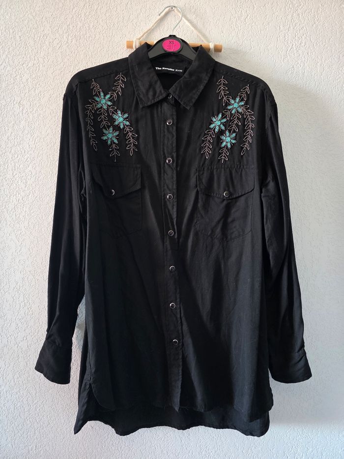 Superbe chemise noire The Kooples taille 1