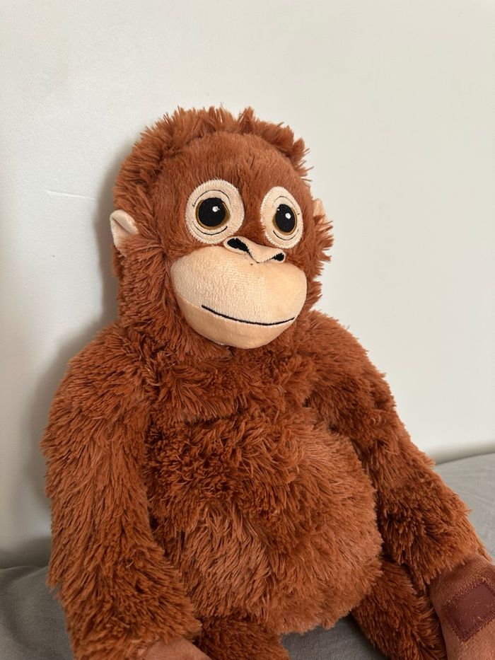 Peluche Ikea orang outang DJUNGELSKOG (Punch singe câlin à scratch) - photo numéro 2