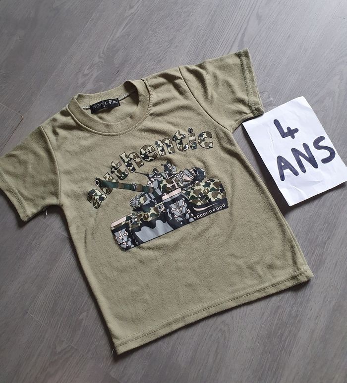 Maillot t-shirt 4ans garçon - photo numéro 2