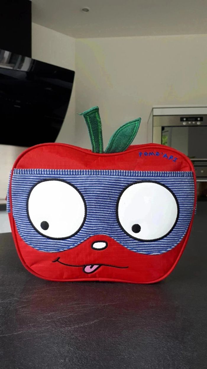 13 € 🍏 Sac à dos Pom d'Api – Forme de pomme 🎒