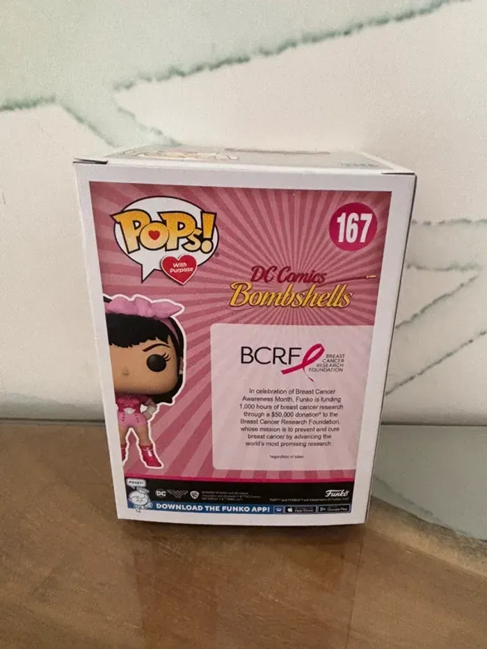 Funko pop figurine Wonder woman 167 bombshells - photo numéro 4