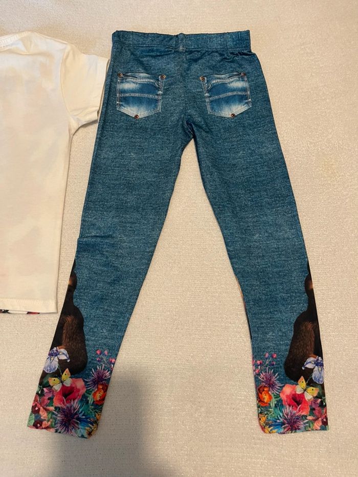 Ensemble legging et t-shirt Masha and the Bear - 5/6 ans - photo numéro 4