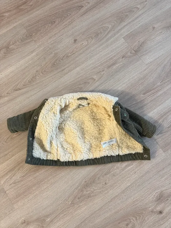 Veste en velours côtelé 12 mois - photo numéro 2