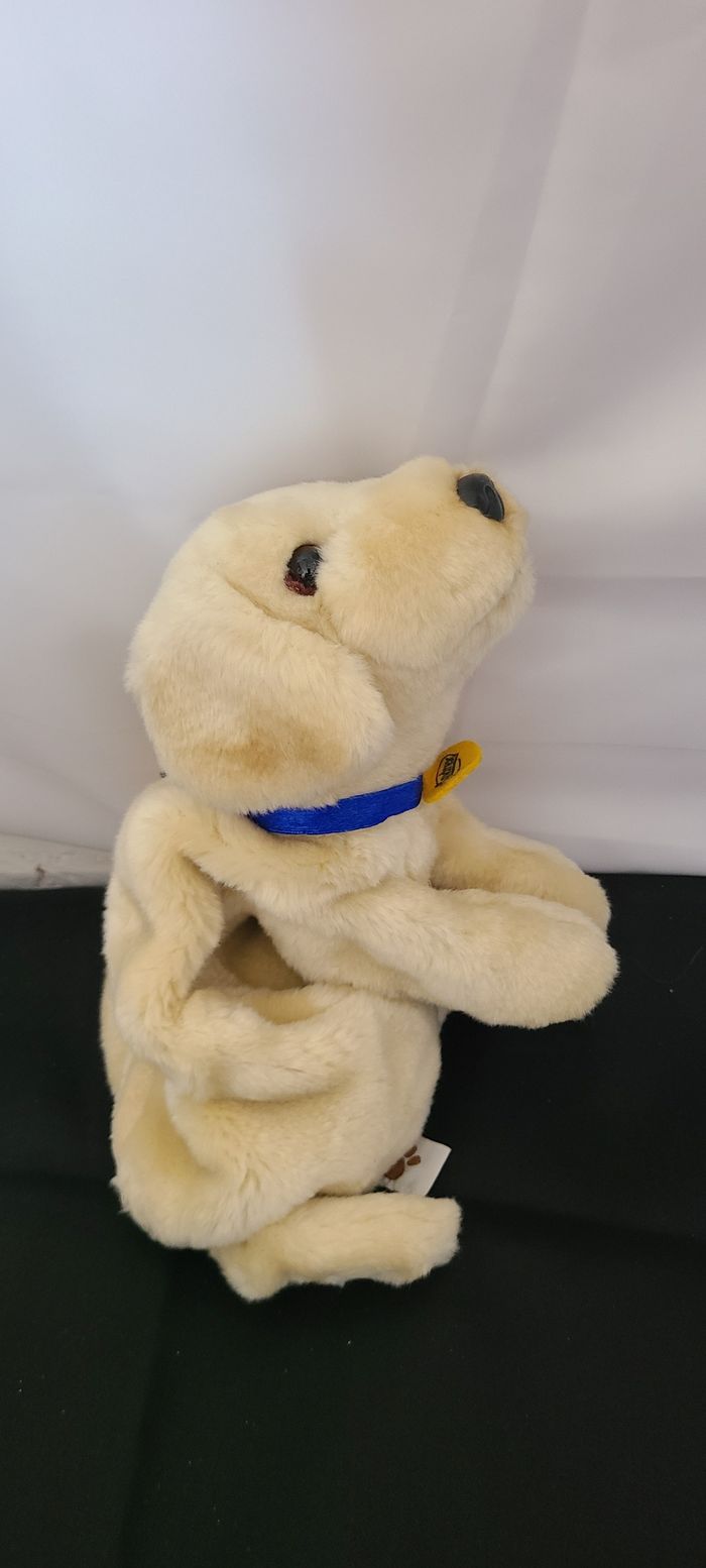 Trousse à crayons/sac à main en peluche Andrex Puppy Labrador golden - photo numéro 4