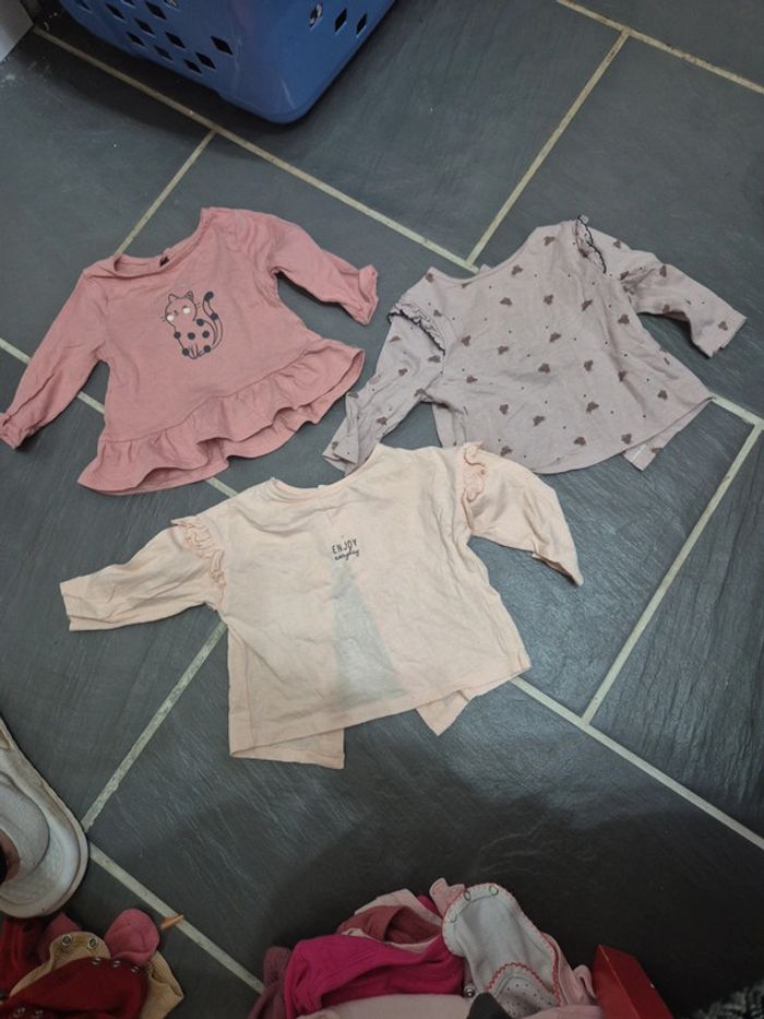 Lot de 3 hauts fille
