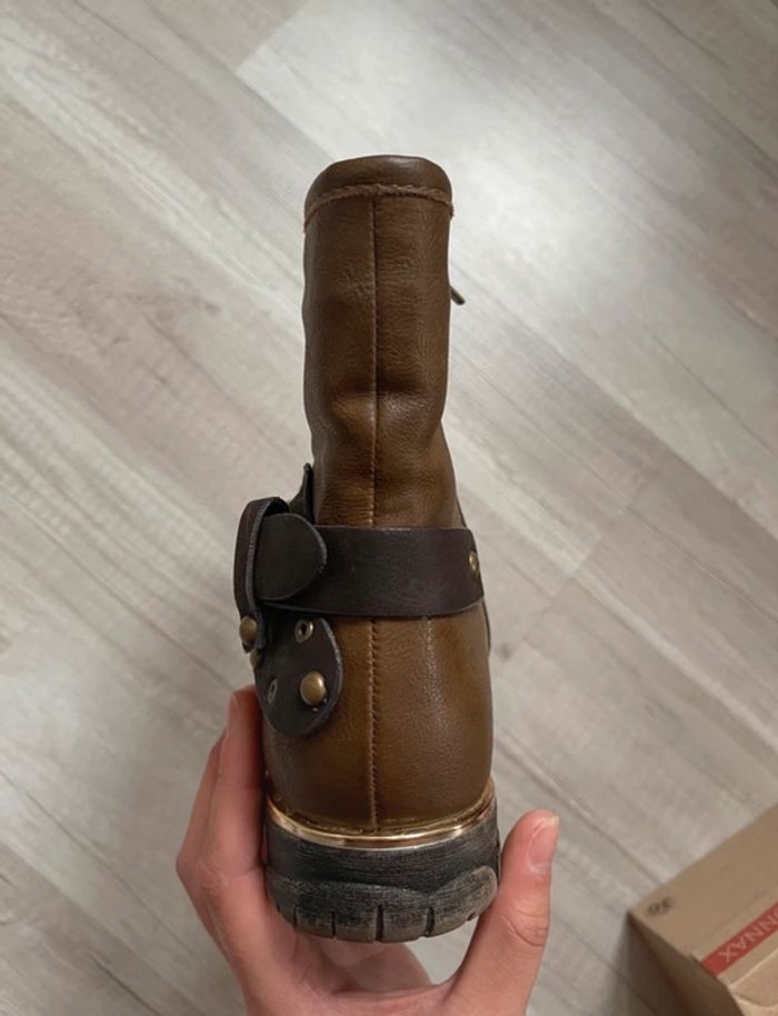 Bottine effet usé d’origine • sonnax • taille 36 - photo numéro 4