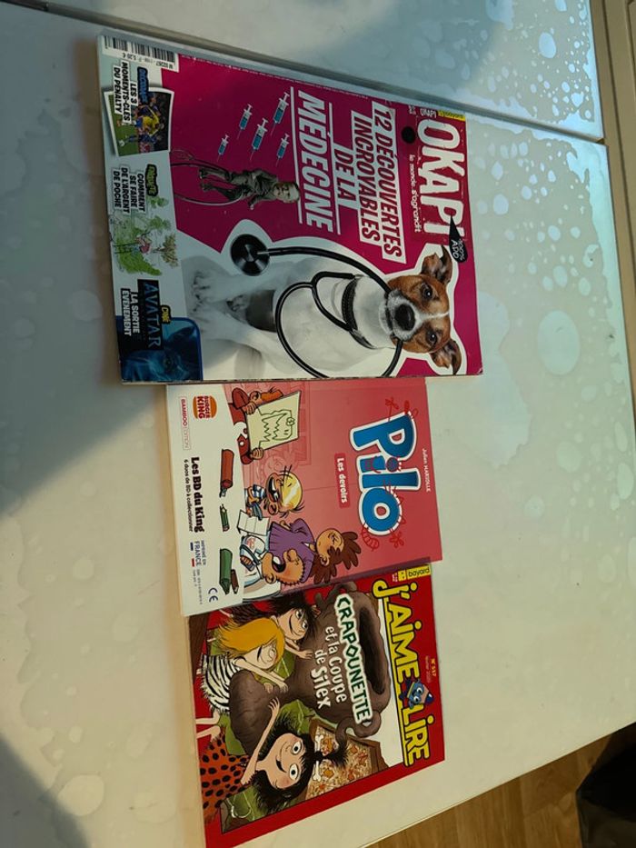 Lot de 3 livres divers pour enfants