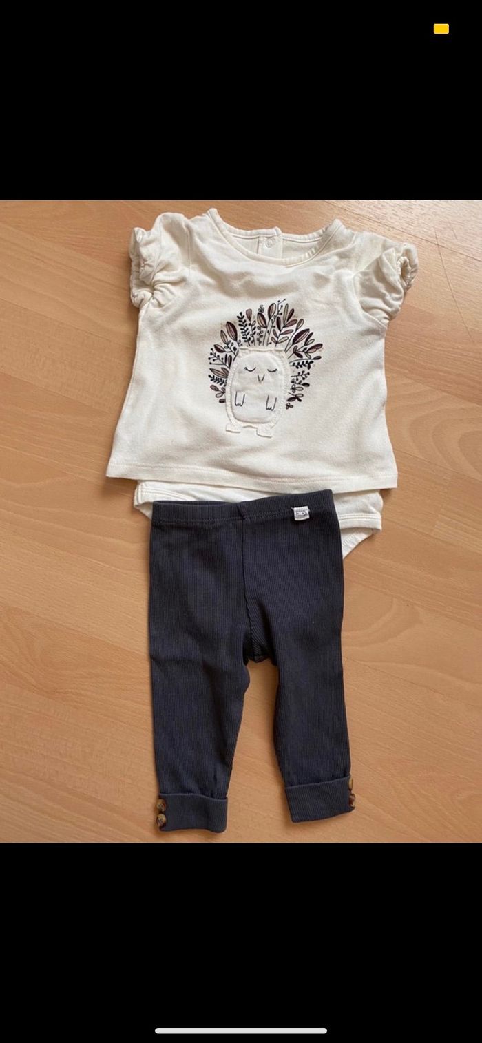 Ensemble taille 3 mois