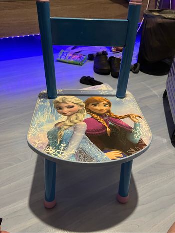 Chaise la reine des neiges