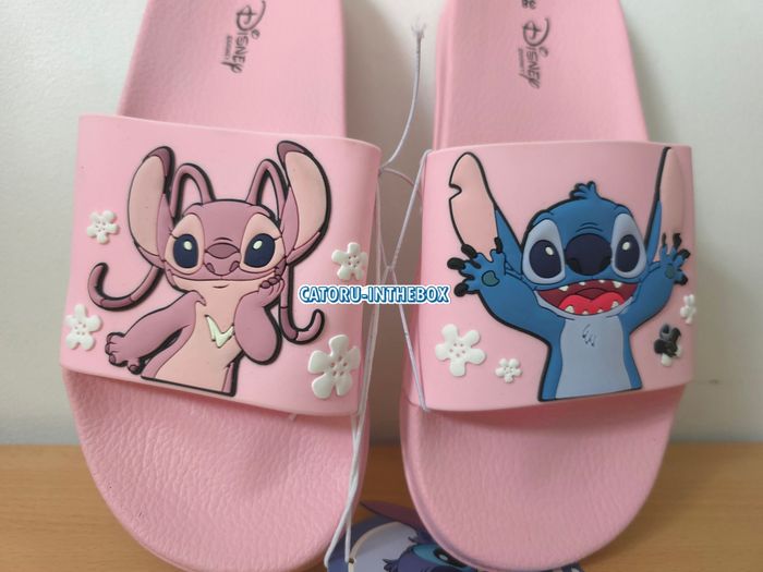 Claquettes / Sandales Disney Stitch & Angel | Taille 38 - photo numéro 2