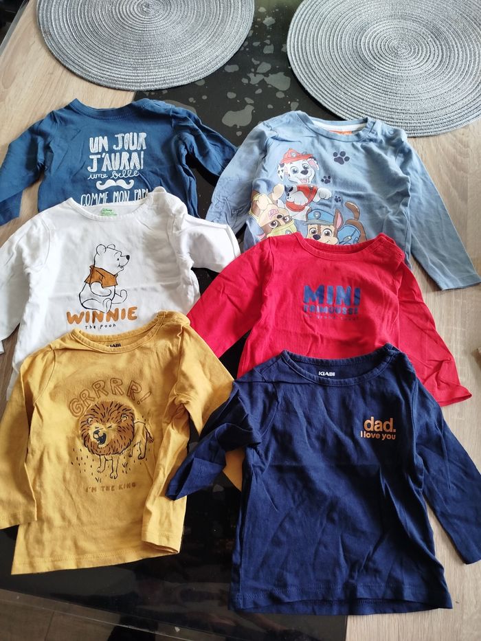 T shirt manche longues