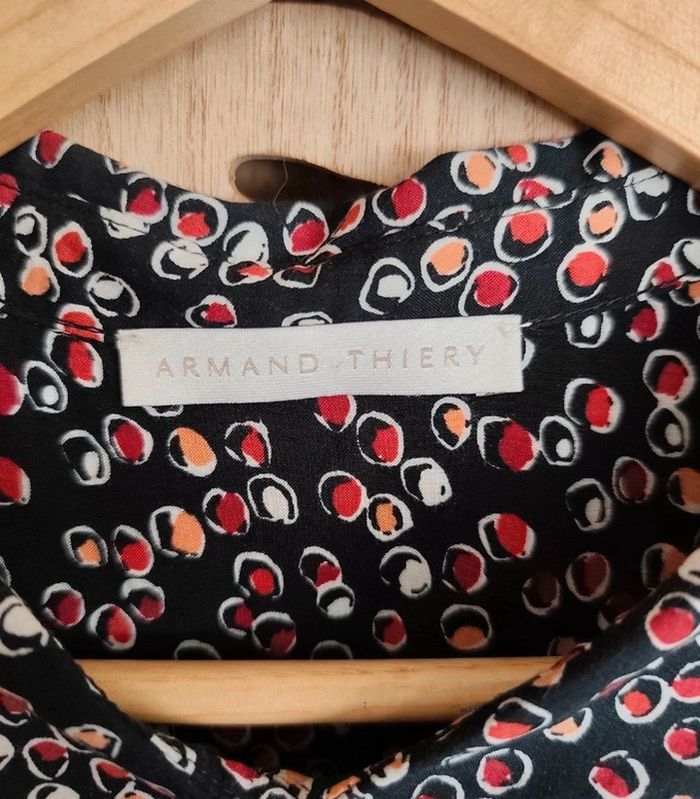 Chemise manches courtes fluide imprimée Armand Thiery - photo numéro 9