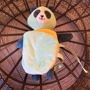 Livre tissu panda