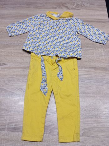 Ensemble bébé fille 6 mois