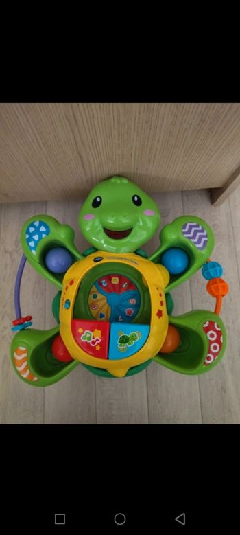 Tortue tourni pop balle