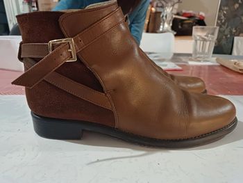 Bottines plates Monoprix pointure 39