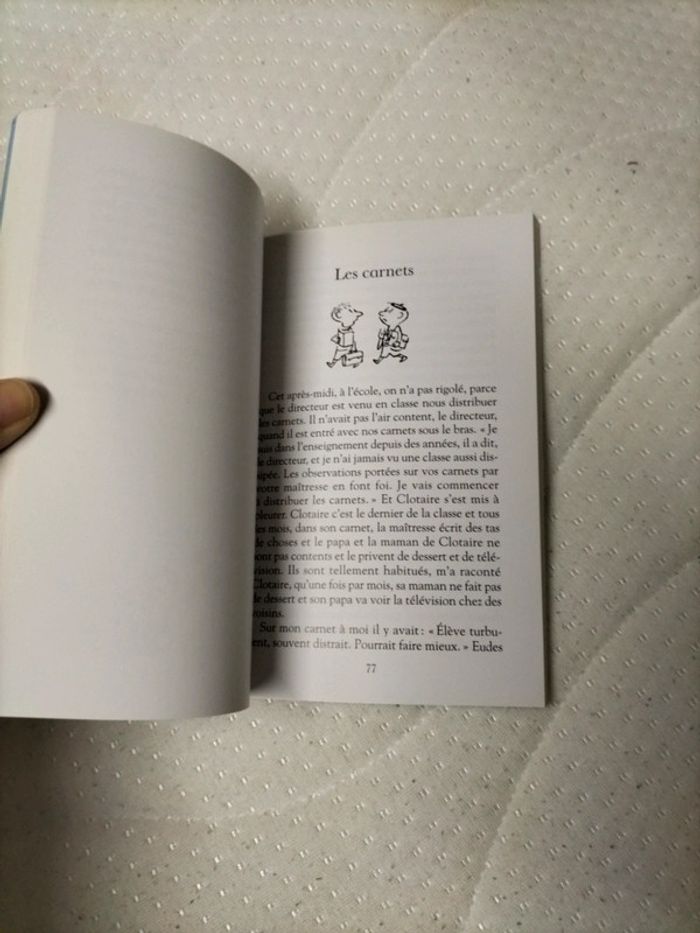 Livre le petit Nicolas Folio junior Sempé Goscinny - photo numéro 3