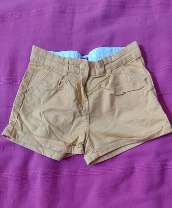 Short moutarde 6 ans