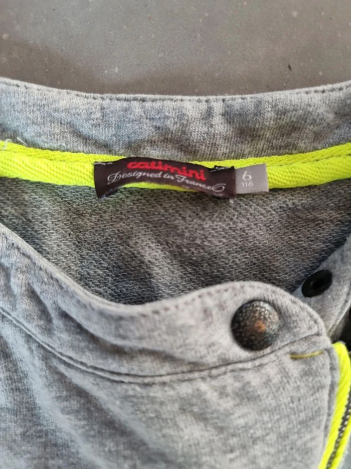 Veste zippé catimini 6 ans - photo numéro 2
