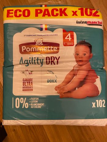 Pommette agility dry taille 4