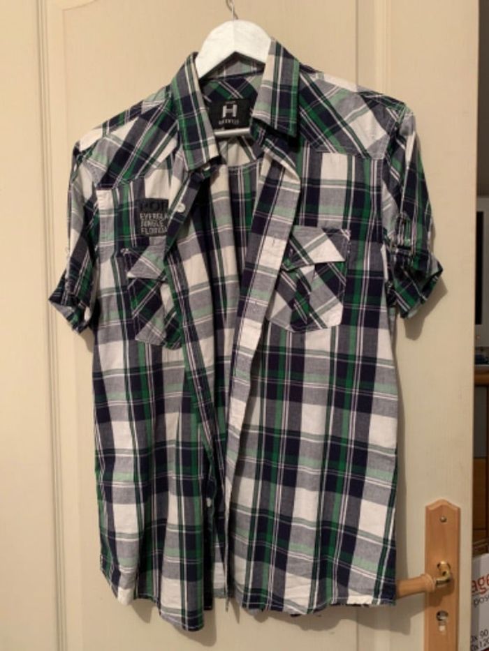 Chemise à carreaux