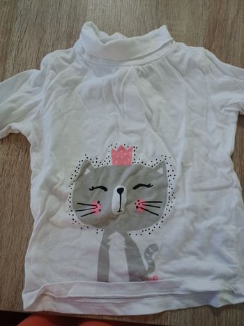 Haut 18 mois col roulé