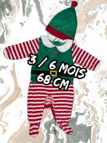 Déguisement tenue de Noël 3 - 6 mois