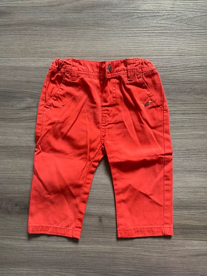 Lot 2 pantalons 12 mois - photo numéro 2