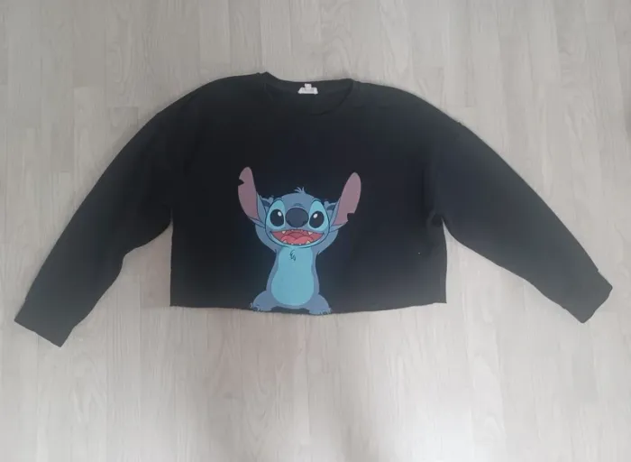 Pull crop top stitch disney jennyfer