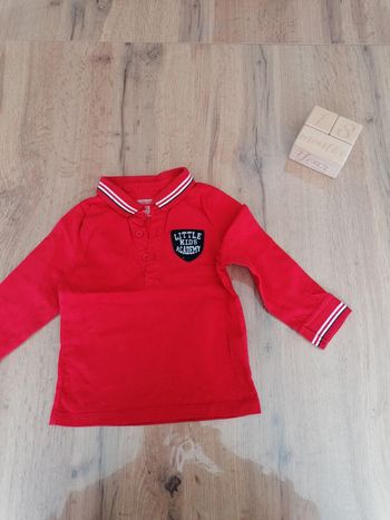 Polo manches longues 18 mois