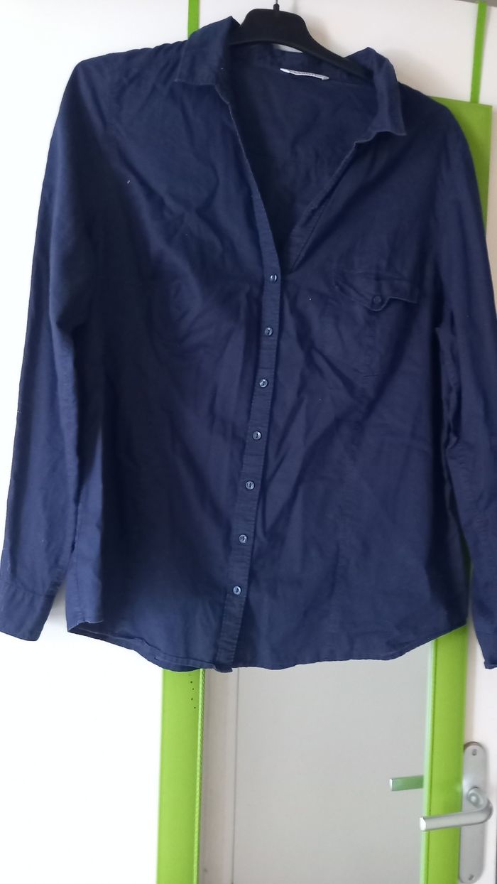 Chemise bleu