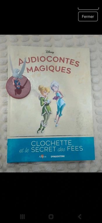 90Eme audioconte magique collection altaya
deagostini livre et figurine disney audio conte