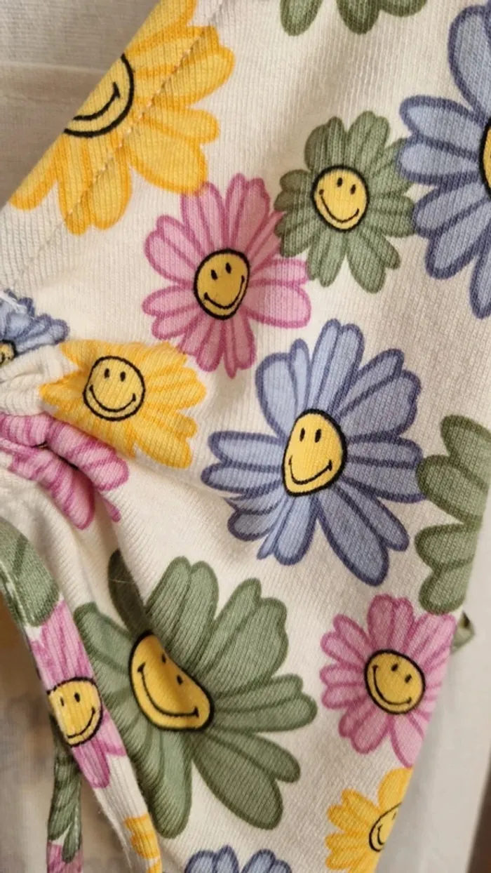 Robe été / Fleuri / Smiley /  Robe moulante - photo numéro 4