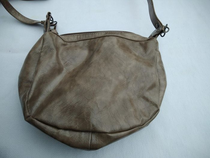 Petit sac à main bandoulière beige - photo numéro 4