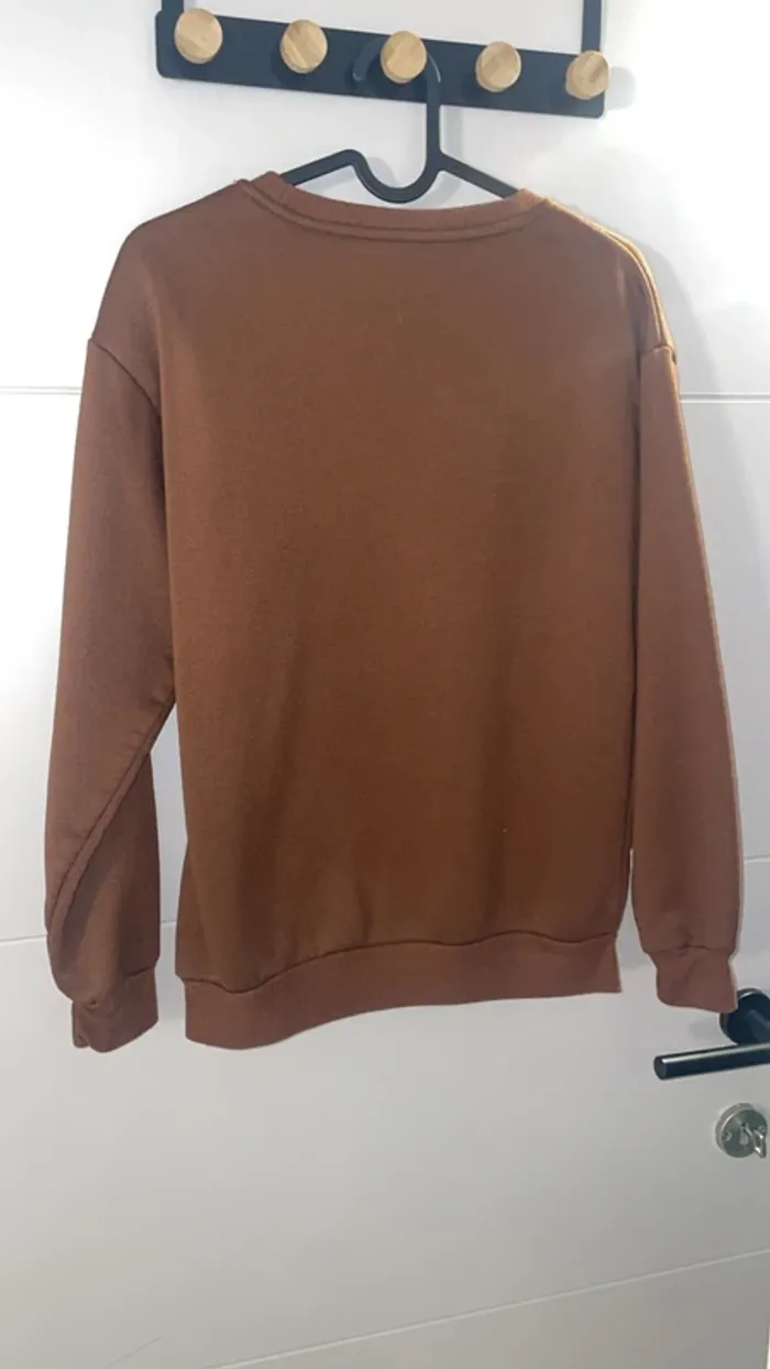 Sweat marron Shein – Taille XS - photo numéro 3