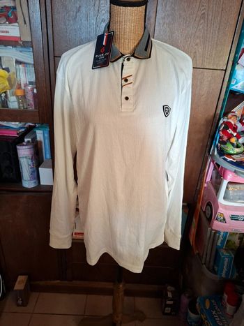Tee-shirt  polo manches longues XL