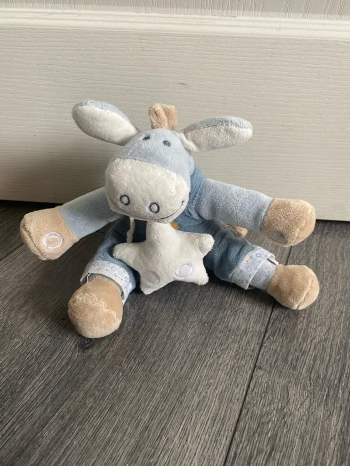 peluche âne musicale