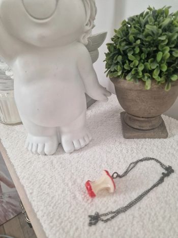 Sautoir pomme vintage 🍎