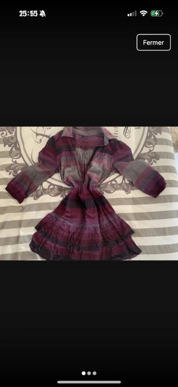 Tunique robe style bouffant