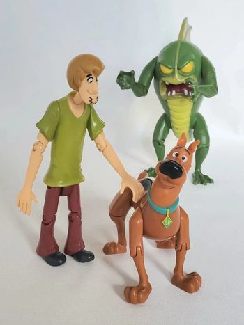 3 figurines articulées Scooby-Doo Hanna-Barbera